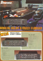 Ibanez 1977-Analog-Delay-Multi-Flanger - Catalog 